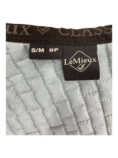 LeMieux Classique Suede GP Pad - Light Blue - S/M - USED