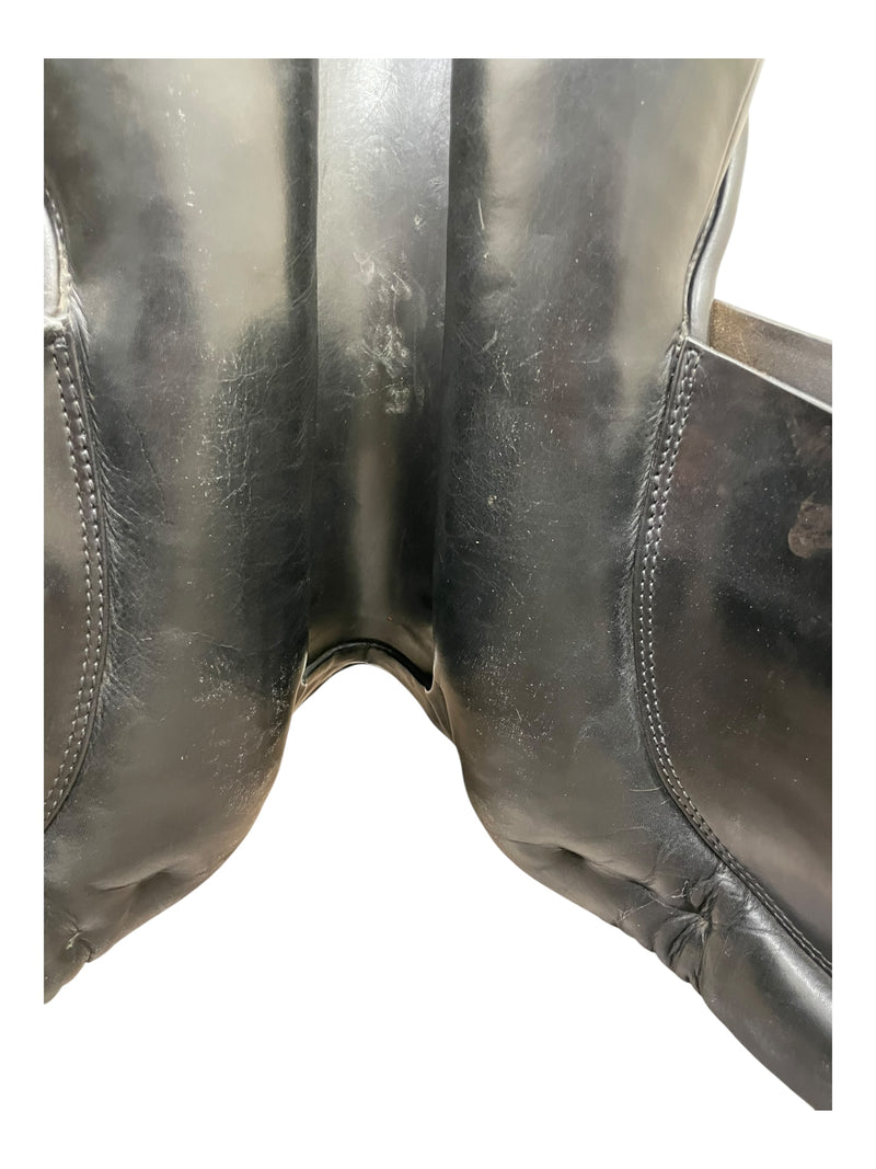 2002 Stubben Roxane DR Saddle - Black - 17.5" / 32 Tree (Wide) - USED