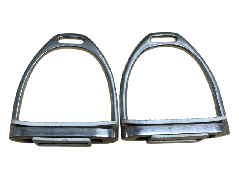 Fillis Stirrups - SS/White - Approx 4" - USED