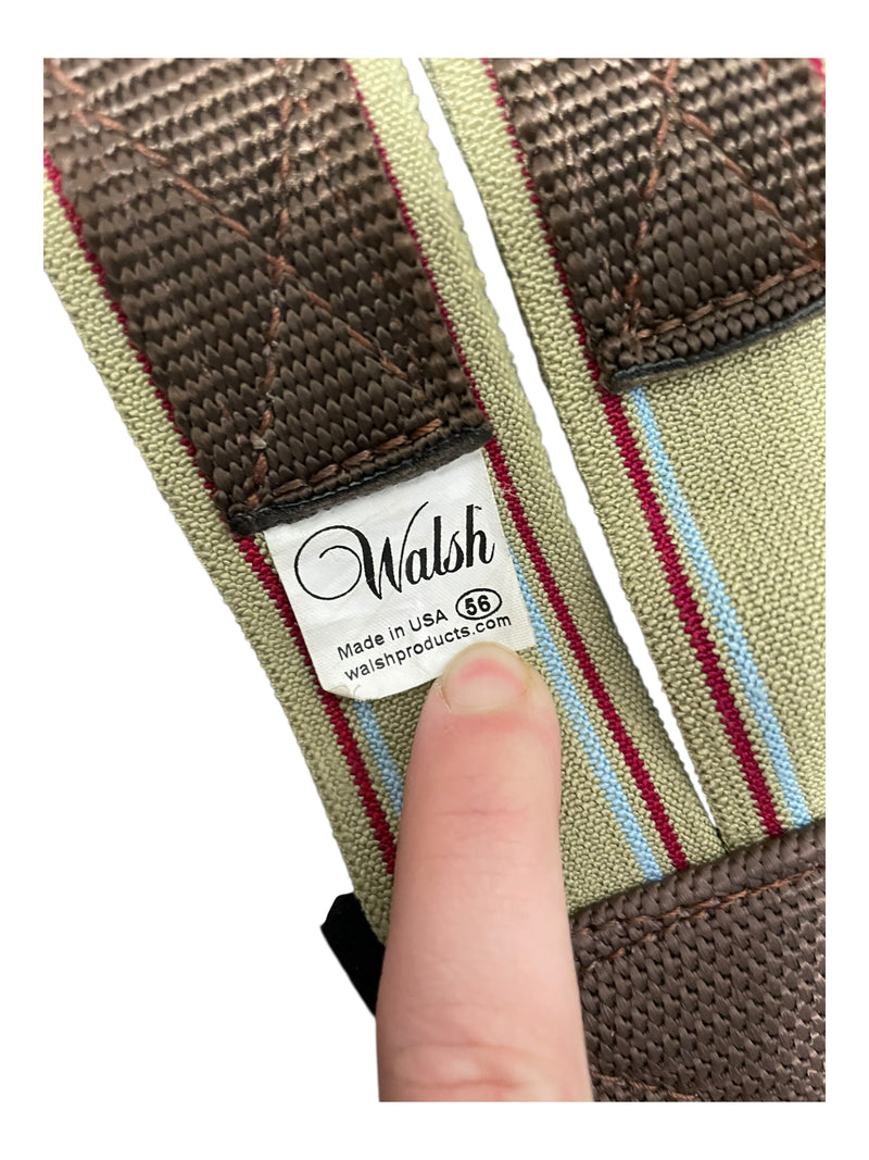 Walsh Neoprene Girth - Brown - 56" - USED