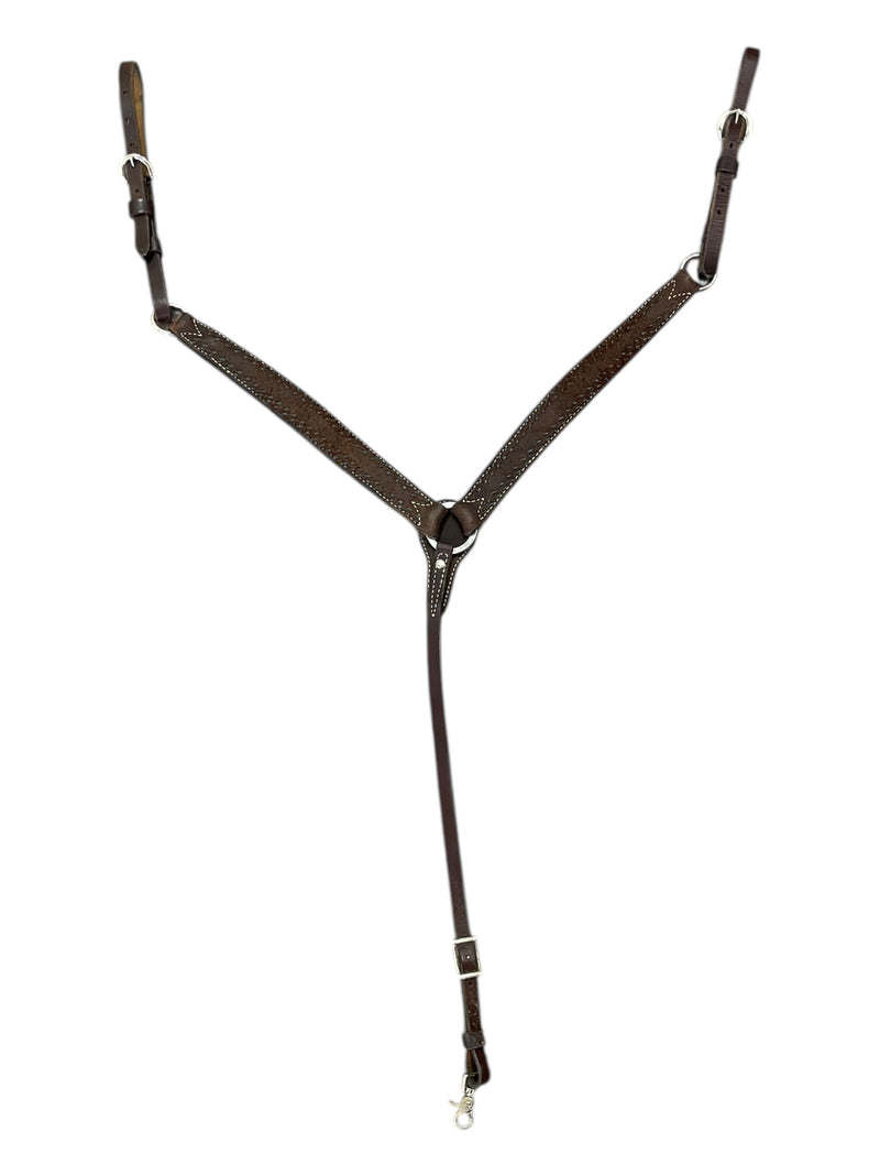 Alamo Saddle W/ Tack - Brown - 16" / Approx 7" Gullet - USED