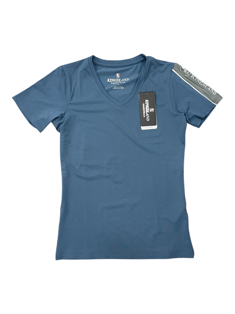 Kingsland Eq Brandi Training Shirt *NWT* - Blue Bering Sea - S - USED