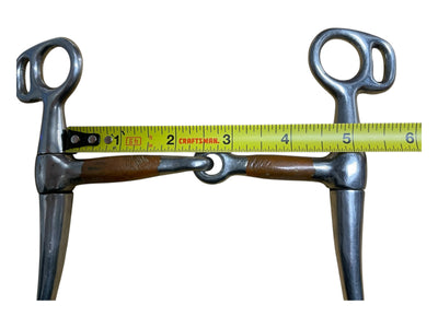 Tom Thumb Snaffle - SS/Copper - Approx 4 1/2" - USED