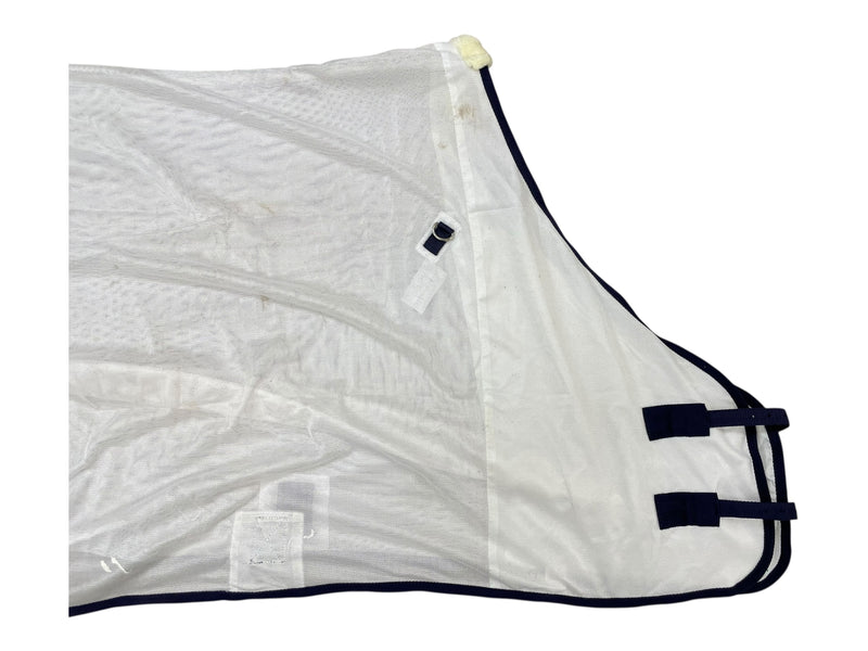 Weaver Fly Sheet - White/Navy Trim - 82" - USED