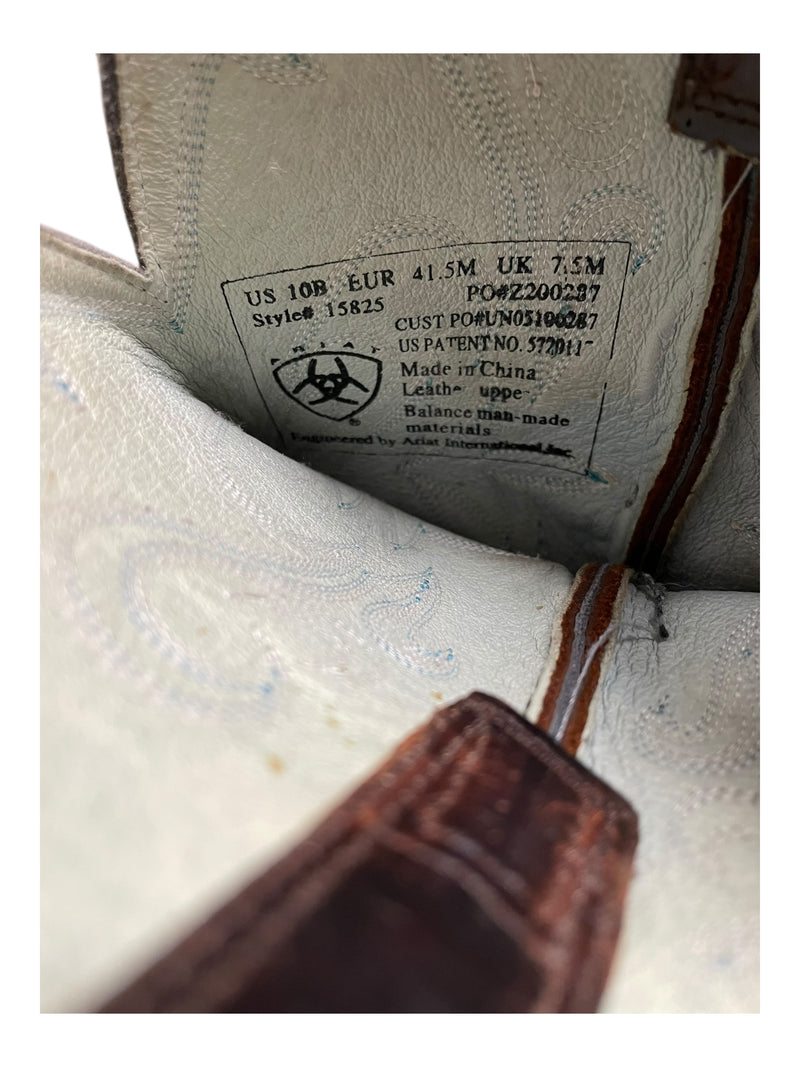 Ariat Cowgirl Boots - Brown - 10B - USED