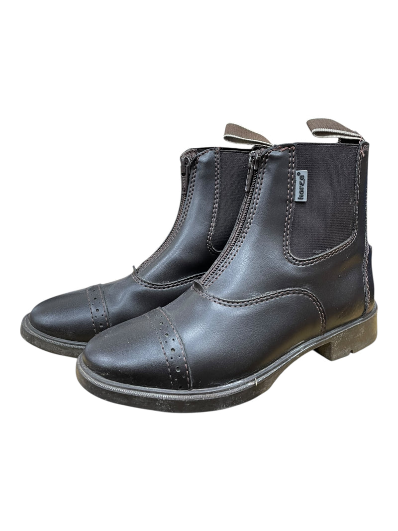 Horze Wexford Paddock Boots - Brown - 2 - USED