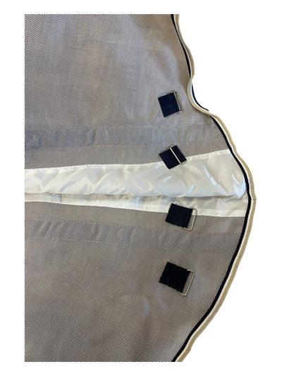 Rambo Protector Fly Sheet Neck Cover - Warm Silver/Multi Trim - 81" - USED