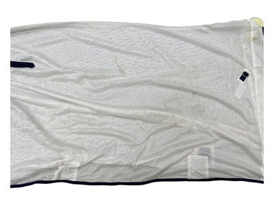 Weaver Fly Sheet - White/Navy Trim - 82" - USED