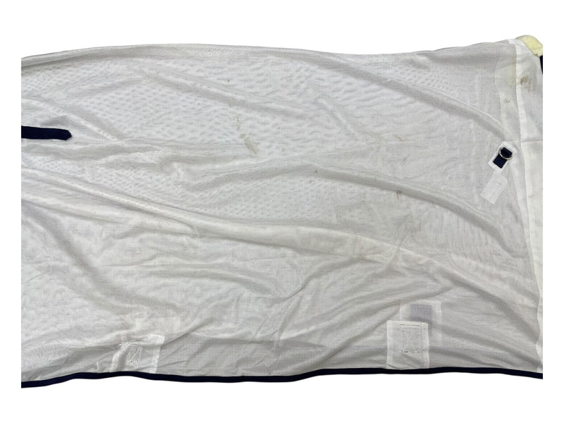 Weaver Fly Sheet - White/Navy Trim - 82" - USED