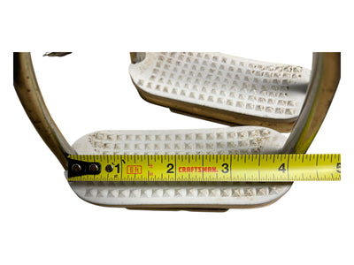Fillis Stirrups - SS/White - Approx 4" - USED