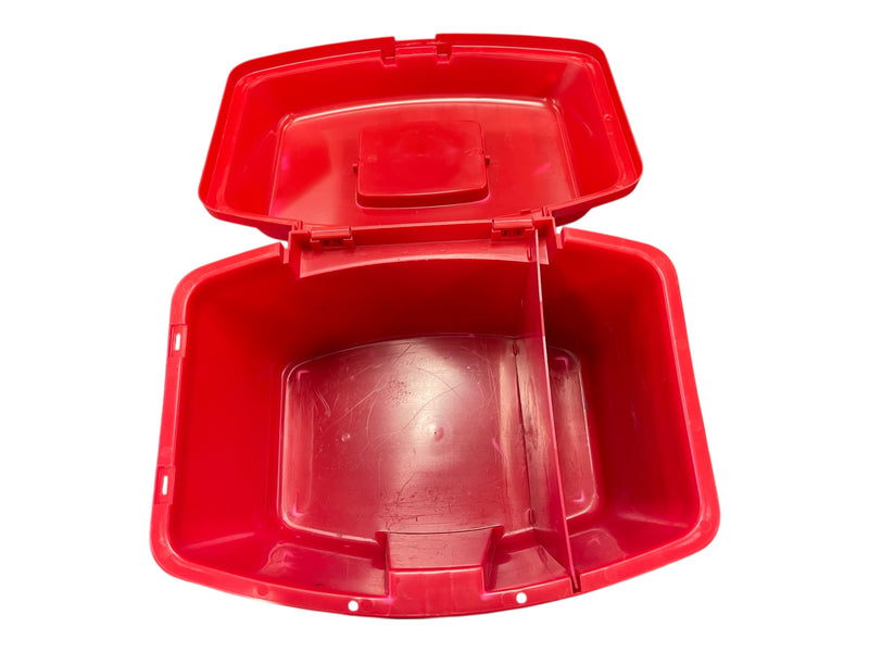Savic Plastic Groom Tote - Red - Approx 17 x 11 x 8" - USED