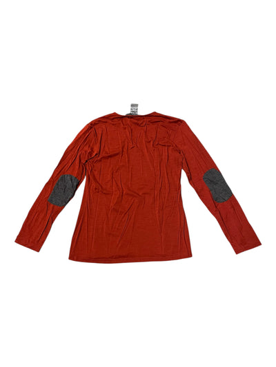 Asmar Equestrian LS Top - Orange/Red, Gray - L - USED