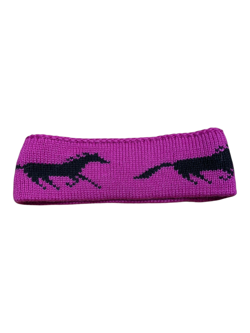 Winter Headband - Pink/Black - USED