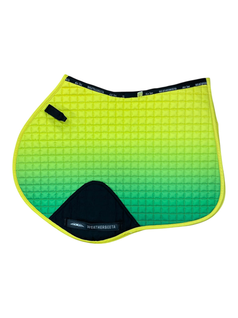 Weatherbeeta Jump Pad - Yellow/Green Ombre - F/S - USED