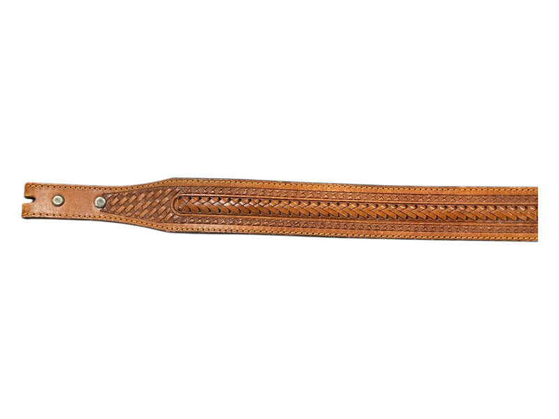 Tony Lama Leather Belt *No Buckle* - Brown - 36 - USED