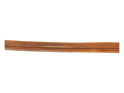 Tony Lama Leather Belt *No Buckle* - Brown - 36 - USED