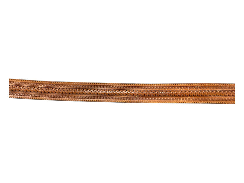 Tony Lama Leather Belt *No Buckle* - Brown - 36 - USED