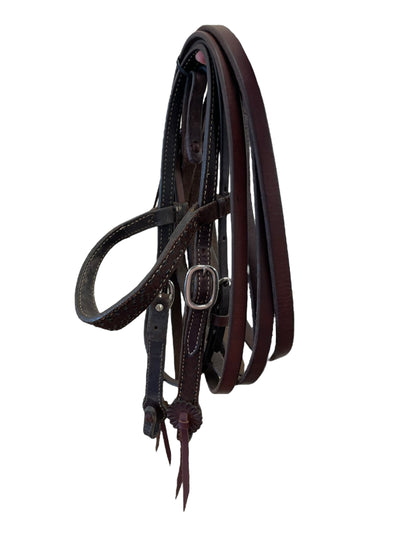 Alamo Saddle W/ Tack - Brown - 16" / Approx 7" Gullet - USED