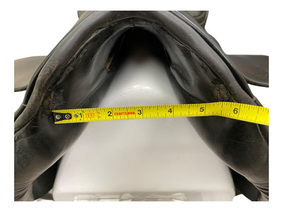 2002 Stubben Roxane DR Saddle - Black - 17.5" / 32 Tree (Wide) - USED