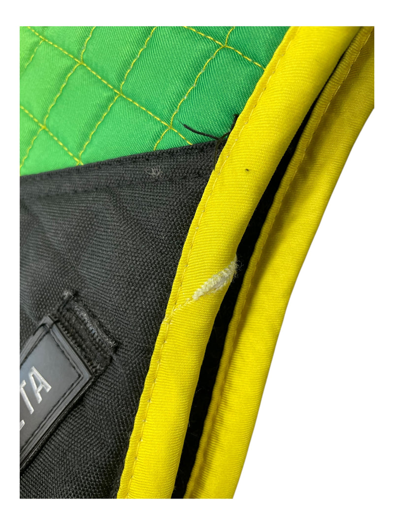 Weatherbeeta Jump Pad - Yellow/Green Ombre - F/S - USED