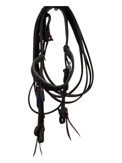 Alamo Saddle W/ Tack - Brown - 16" / Approx 7" Gullet - USED