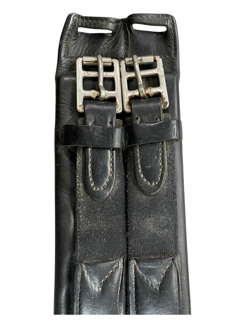 2002 Stubben Roxane DR Saddle - Black - 17.5" / 32 Tree (Wide) - USED