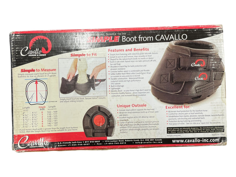 Cavallo Simple Boots *NWT* - Brown - Size 4 - USED