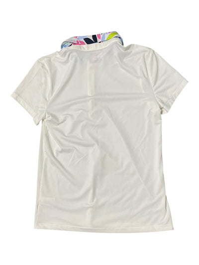 Tommy Bahama Golf Polo - White/Multi Collar - S/P - USED