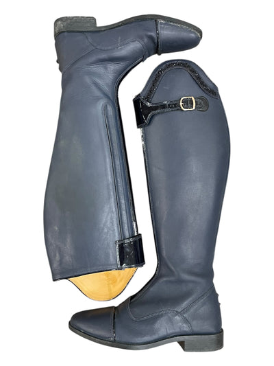 HKM Trinity Dress Boots - Deep Blue - 41 (9.5) Regular/Regular - USED