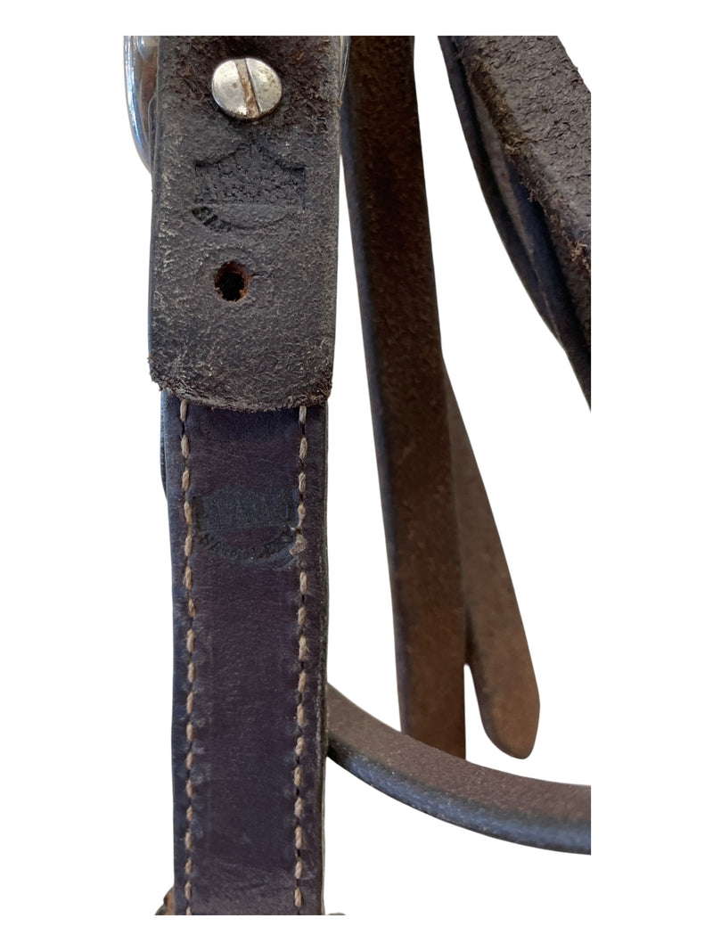 Alamo Saddle W/ Tack - Brown - 16" / Approx 7" Gullet - USED