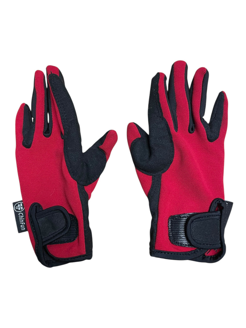 ChinFun Gloves - Red/Black - Youth S - USED