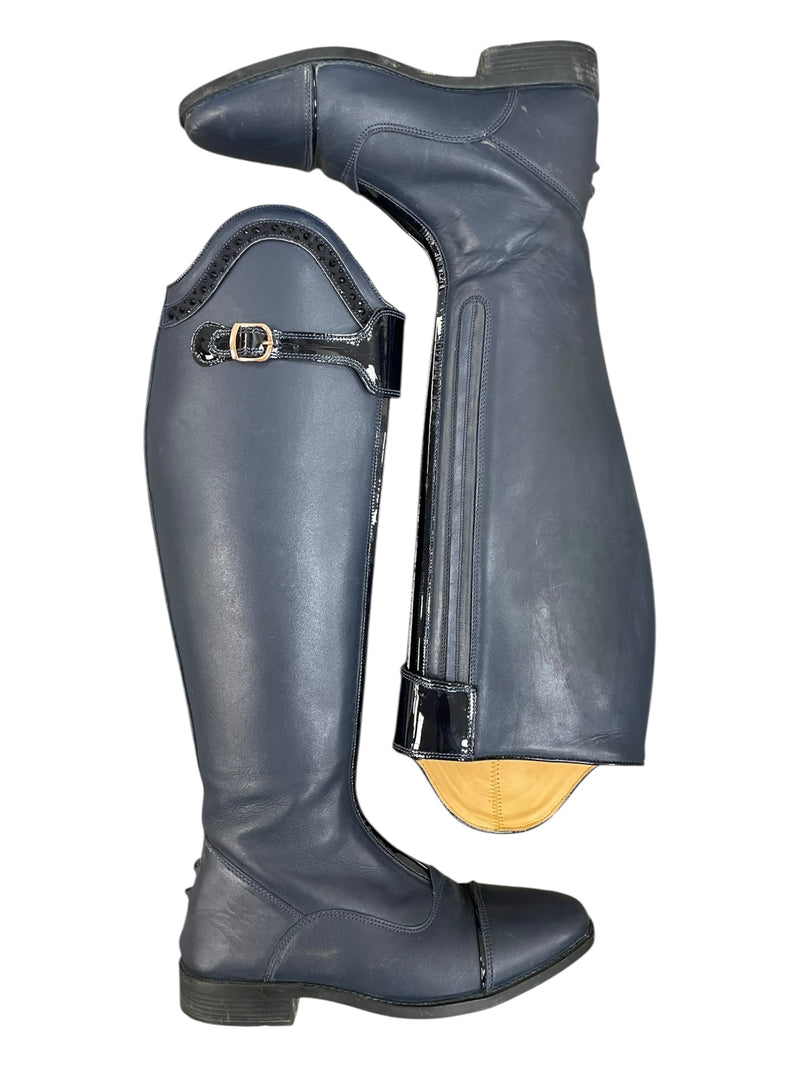 HKM Trinity Dress Boots - Deep Blue - 41 (9.5) Regular/Regular - USED