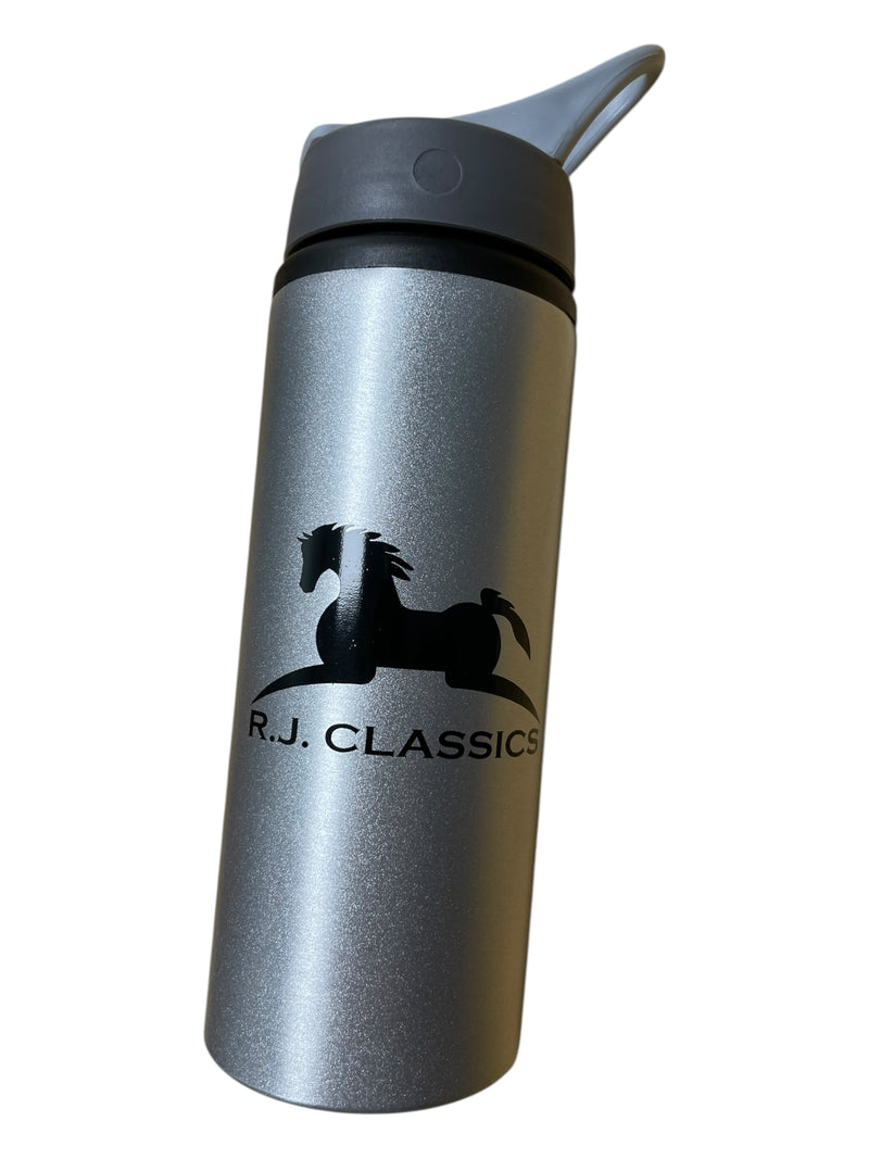 RJ Classics Water Bottle - Silver/Black - USED