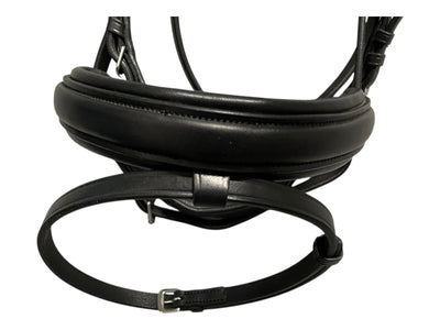 Ergonomic Comfort Bridle W/ Reins - Black - F/S - USED