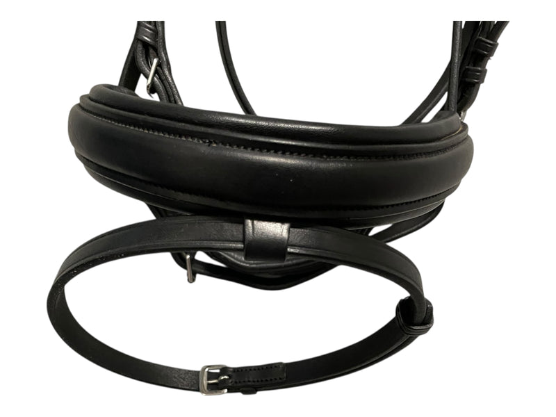 Ergonomic Comfort Bridle W/ Reins - Black - F/S - USED