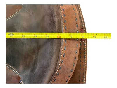 Alamo Saddle W/ Tack - Brown - 16" / Approx 7" Gullet - USED