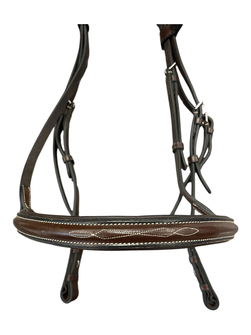 Black Oak Fancy Stitch Bridle - Brown - XF - USED