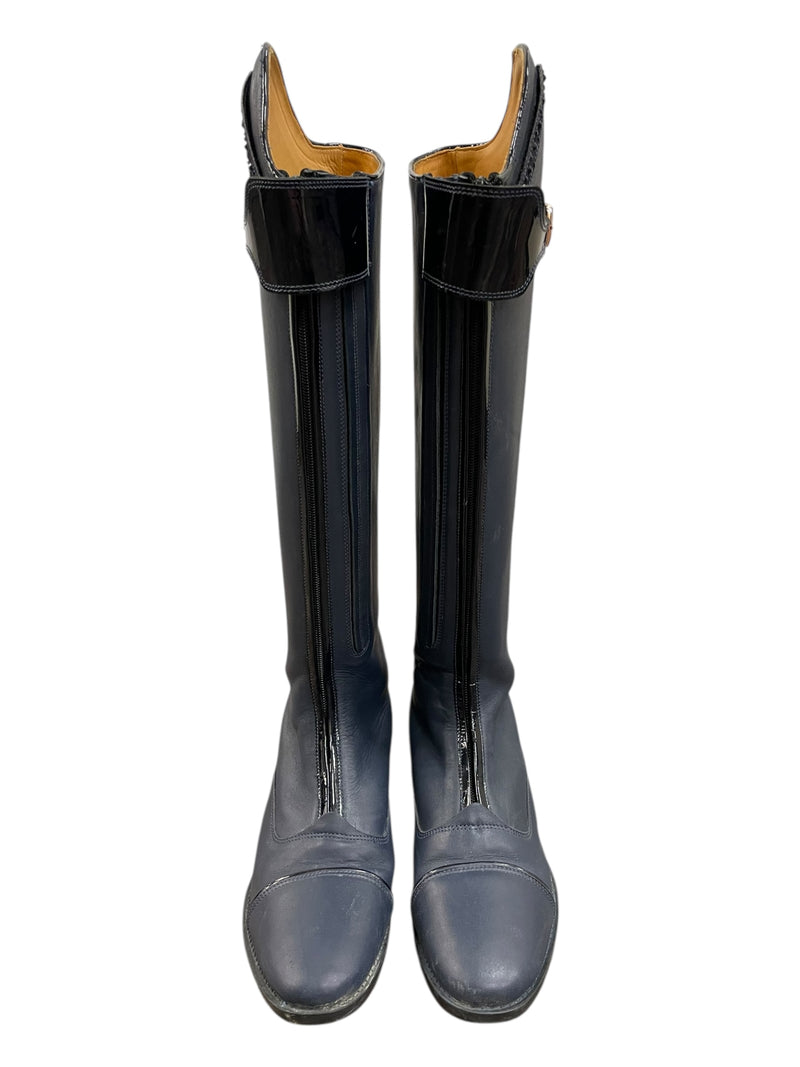 HKM Trinity Dress Boots - Deep Blue - 41 (9.5) Regular/Regular - USED