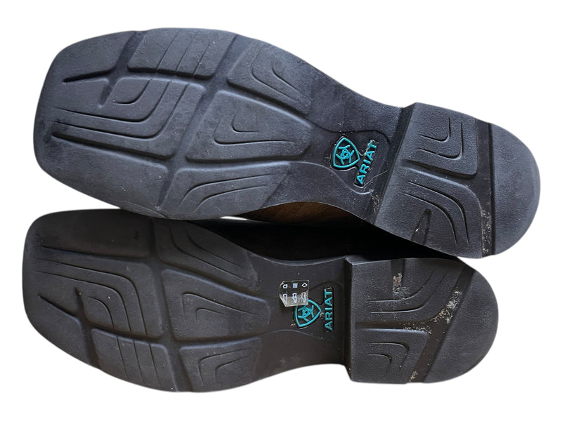 Ariat Cowgirl Boots - Brown/Pattern - 7.5B - USED