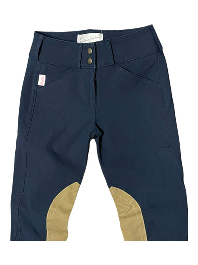 Tailored Sportsman Trophy Hunter Breech - Black & Blue/Tan - Youth 12 - USED