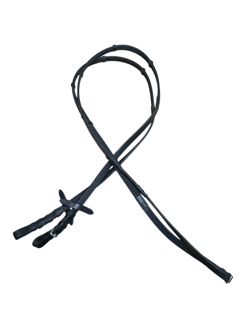 Ergonomic Comfort Bridle W/ Reins - Black - F/S - USED