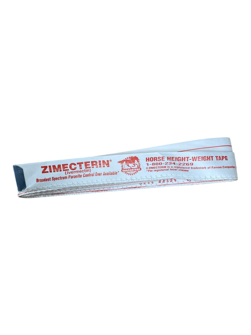 Height/Weight Tape - White - 20 Hands - USED