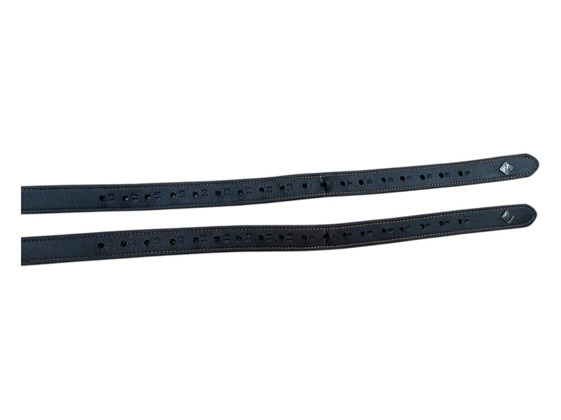 LeMieux Vector Stirrup Leathers - Brown - 130cm (51") - USED