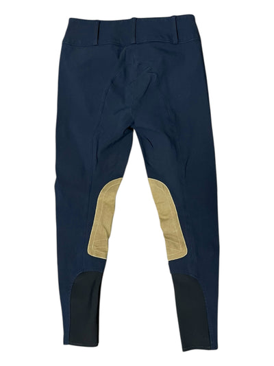 Tailored Sportsman Trophy Hunter Breech - Black & Blue/Tan - Youth 12 - USED