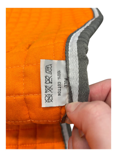 Schockemohle AP Pad - Orange/Grey & Silver Trim - F/S - USED