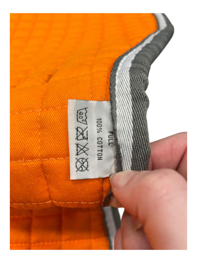 Schockemohle AP Pad - Orange/Grey & Silver Trim - F/S - USED