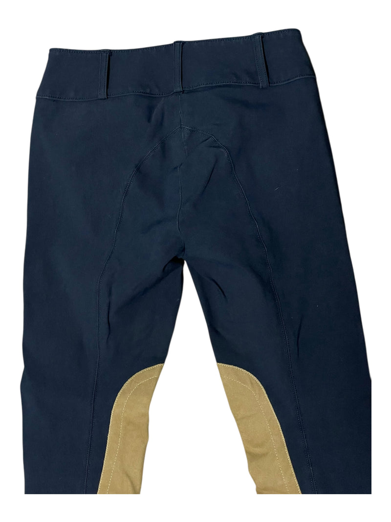 Tailored Sportsman Trophy Hunter Breech - Black & Blue/Tan - Youth 12 - USED