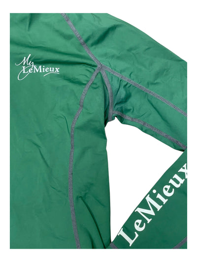 LeMieux LS Base Layer - Green - EU 36 (US 4) - USED