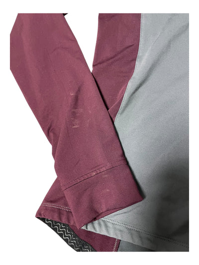 Horseware Winter Half Zip - Gray/Burgundy - M - USED