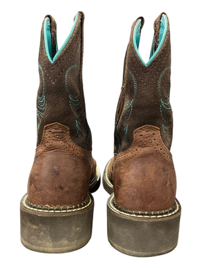 Ariat Fatbaby Heritage Dapper Western Boot - Royal Chocolate - 7B - USED